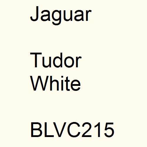 Jaguar, Tudor White, BLVC215.